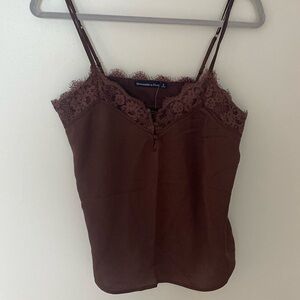 New!!! Abercrombie Silky Brown Top